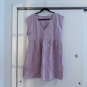 Madewell Lilac V-Neck Top